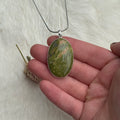 Ravenstone Unakite Necklace "Dora"