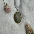 Ravenstone Unakite Necklace "Francine"