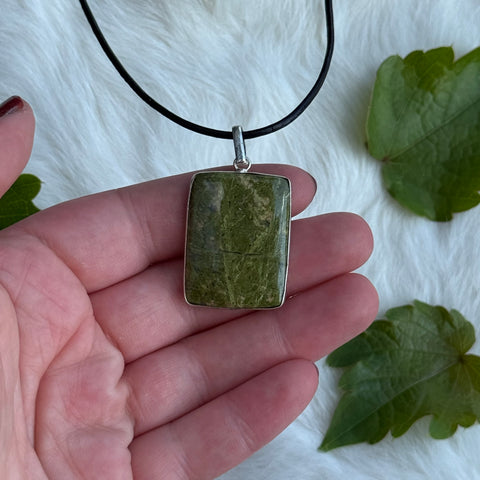 Ravenstone Unakite Necklace "Olivia"