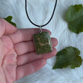Ravenstone Unakite Necklace "Petra"