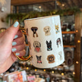 Rifle Paper Co. Dog Days Porcelain Mug