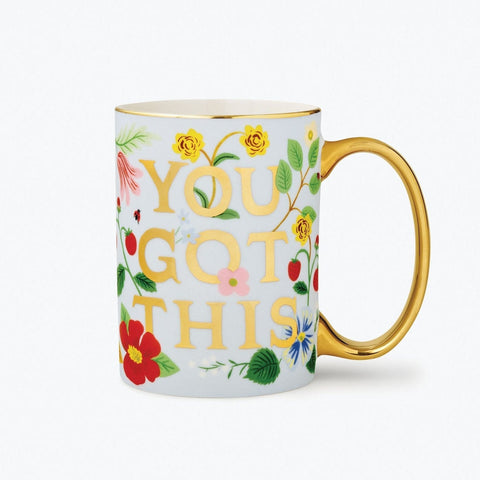 Rifle Paper Co. You Got This Porcelain Mug