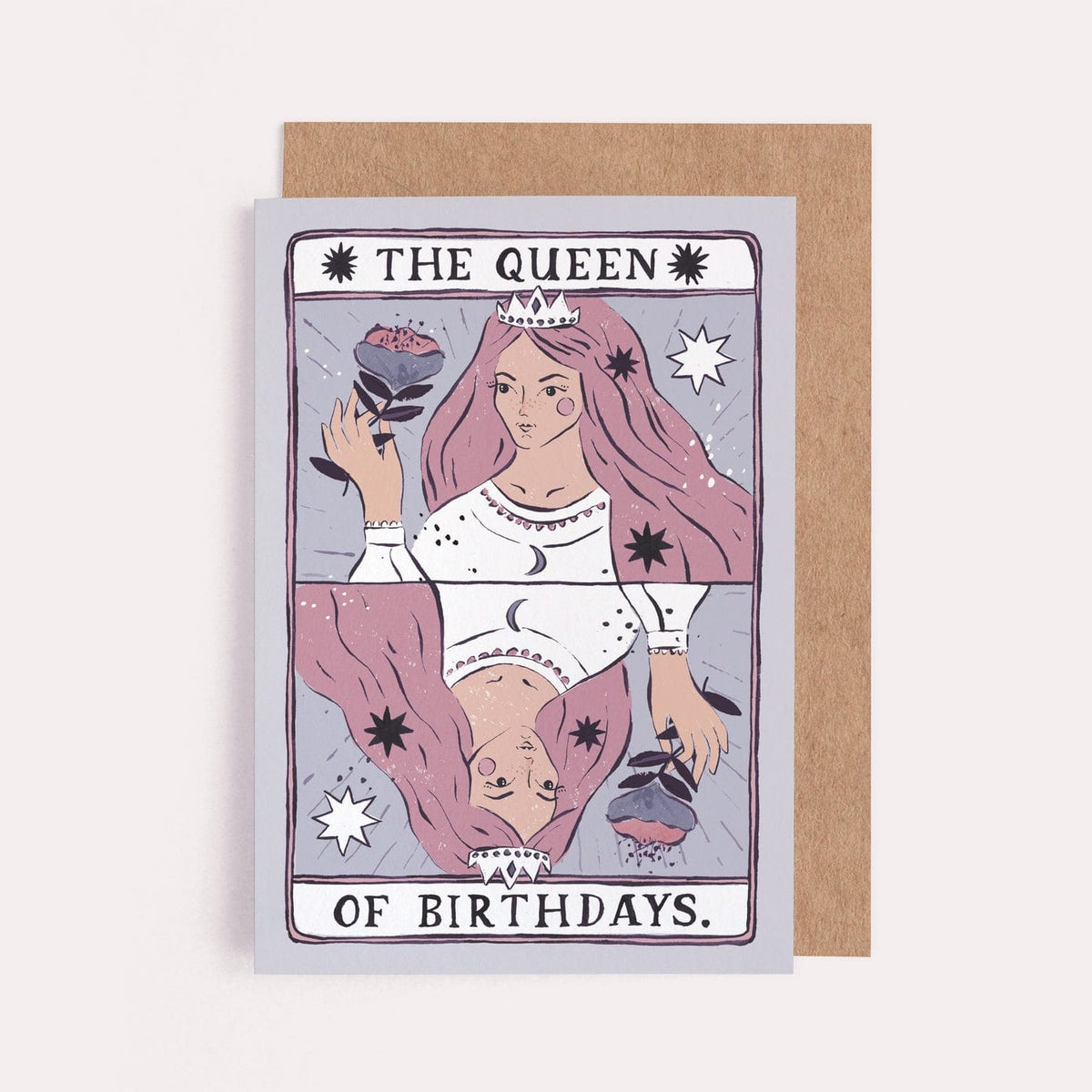 Sister Paper Co. Queen of Birthdays Card