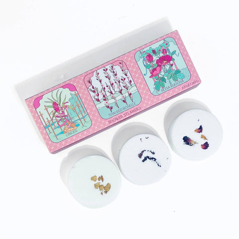 Sow the Magic Floral Tarot Shower Steamer Trio