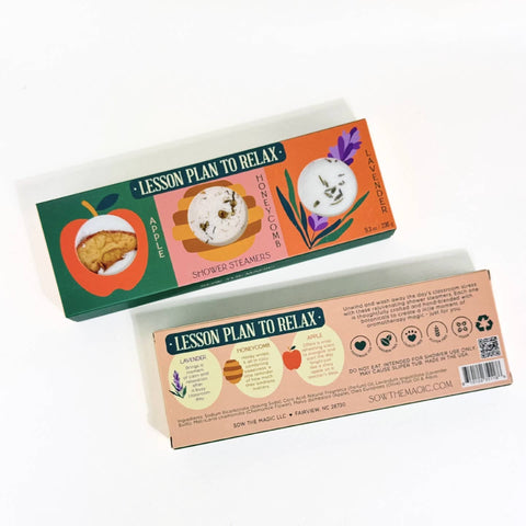 Sow the Magic Lesson Plan To Relax Shower Steamer Set