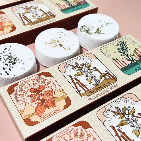 Sow the Magic Tarot Shower Steamer Set