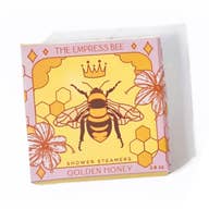 Sow the Magic The Empress Bee Shower Steamer Set in Golden Honey