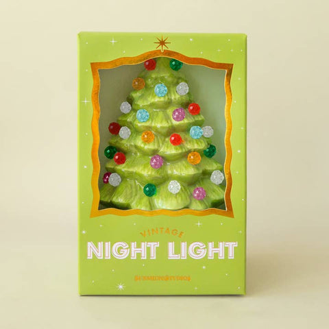 Sunshine Studios Vintage Christmas Tree Nightlight | Light Green