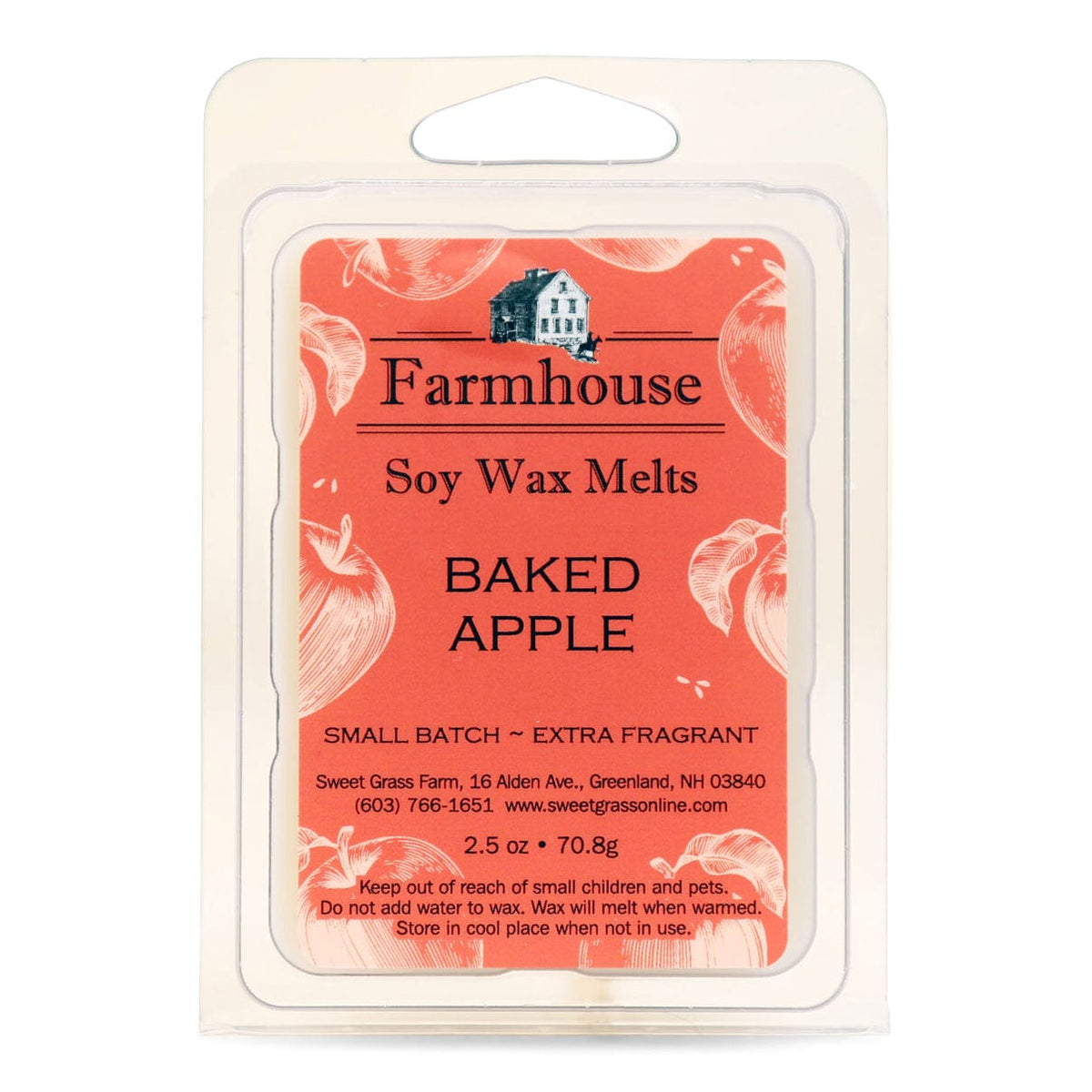 Sweet Grass Farm Baked Apple Soy Wax Melt