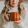 Sweet Water Decor Pumpkin Coffee Mug, Orange