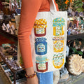 Tag Jam Jar Tote Bag