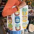 Tag Jam Jar Tote Bag