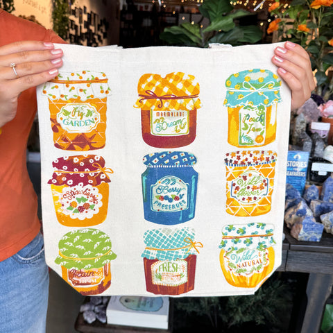 Tag Jam Jar Tote Bag