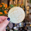 The SoulShine Co. Grateful For the Here & Now Sticker