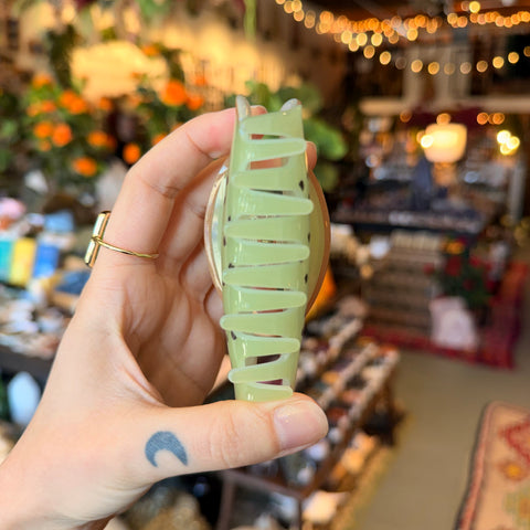 TheDivaSoap Kiwi Claw Clip
