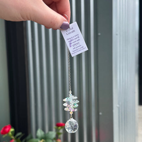 Woodstock Chimes Crystal Cascade | Ice