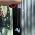 Woodstock Chimes Crystal Guardian Angel | Sapphire