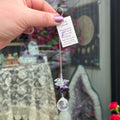 Woodstock Chimes Crystal Sunrise Cascade - Purple