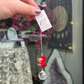 Woodstock Chimes Crystal Sunrise Cascade | Red