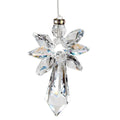 Woodstock Chimes Large Crystal Guardian Angel | Aurora Borealis