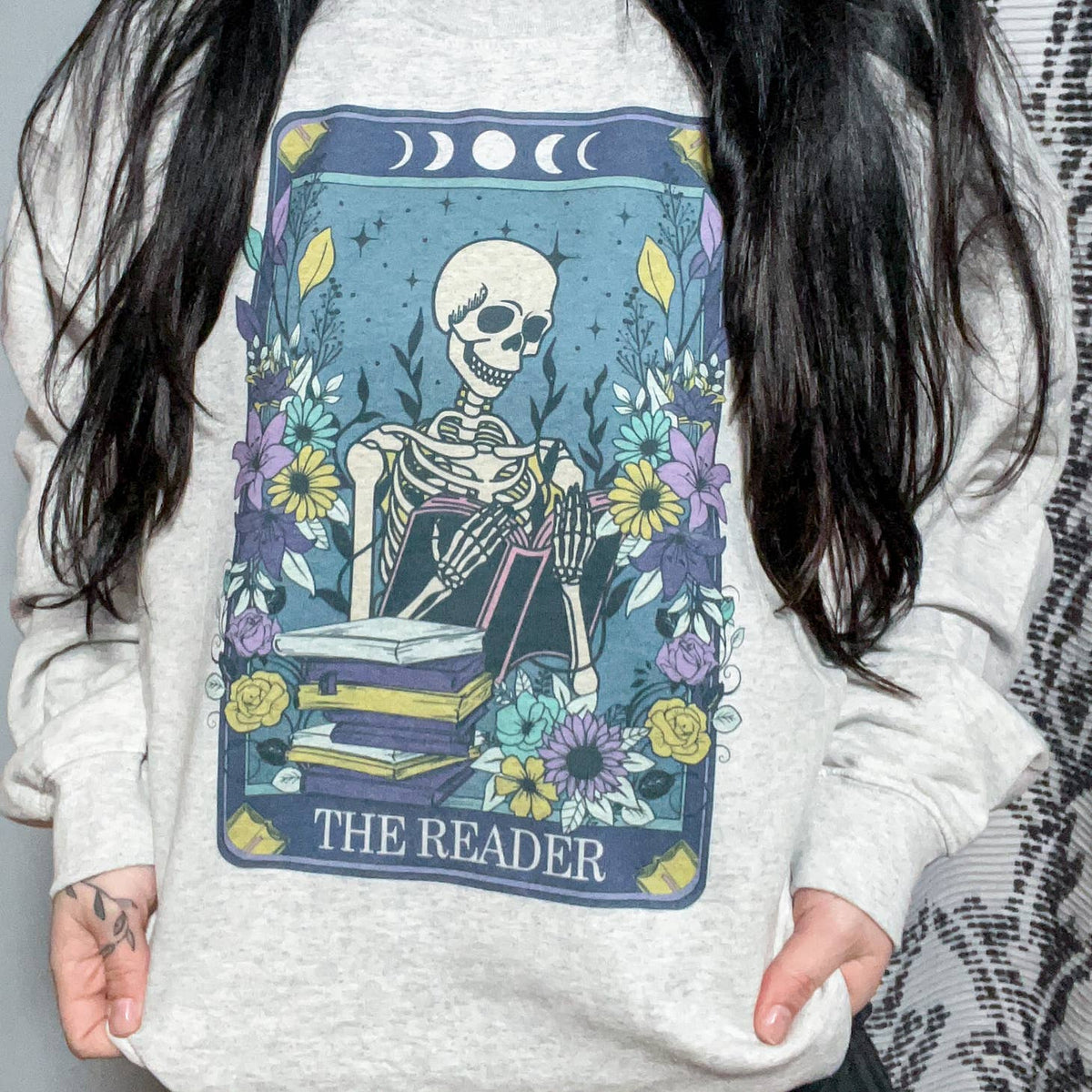 9 Priscilla Way The Reader Sweatshirt