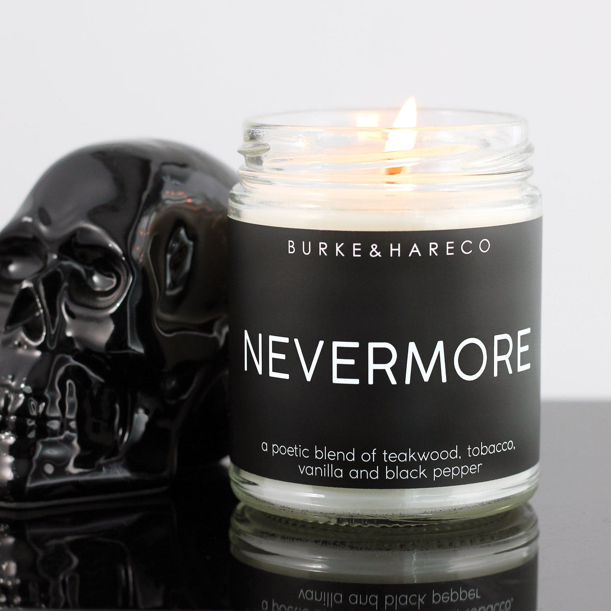 Burke &amp; Hare Co Nevermore Candle