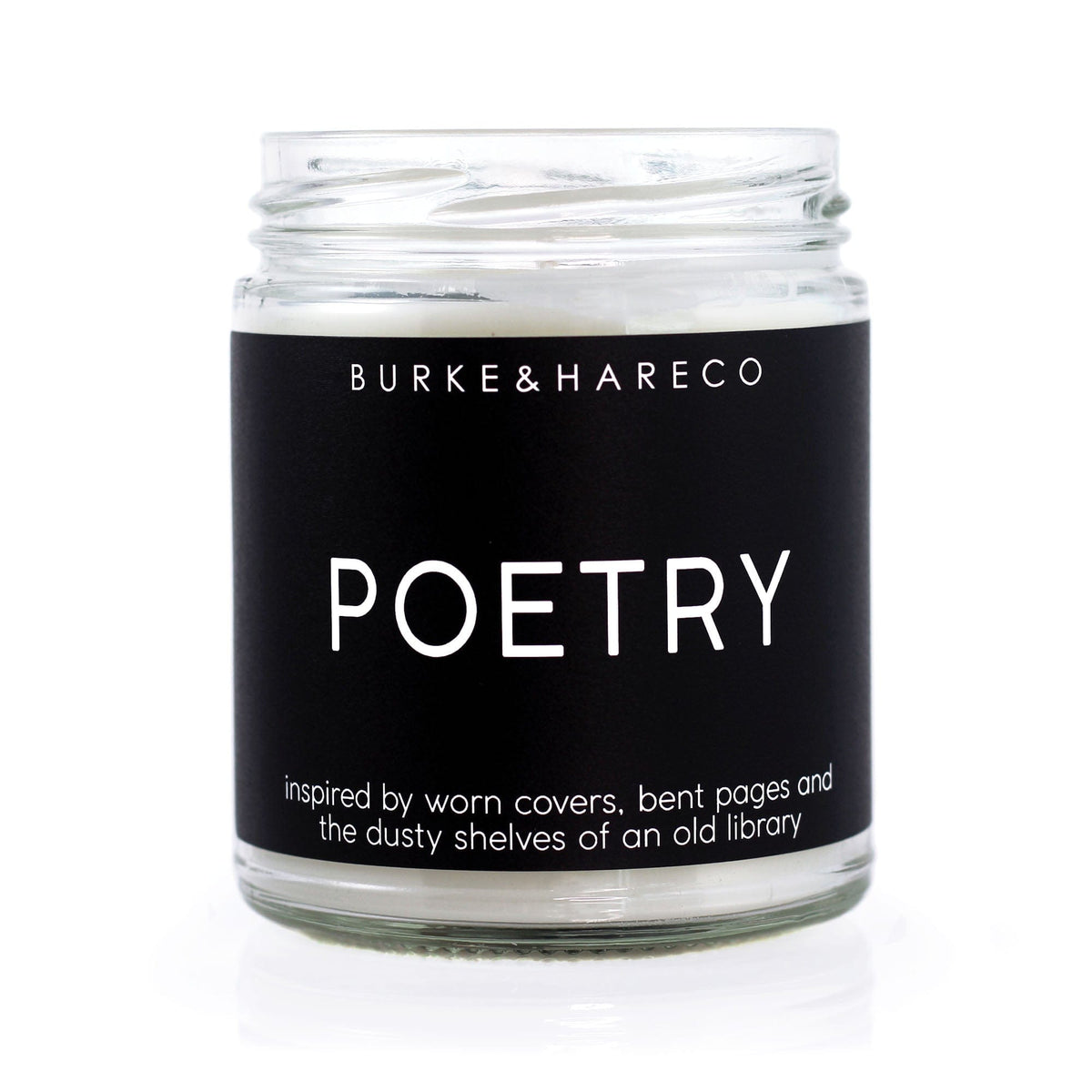 Burke &amp; Hare Co Poetry Candle
