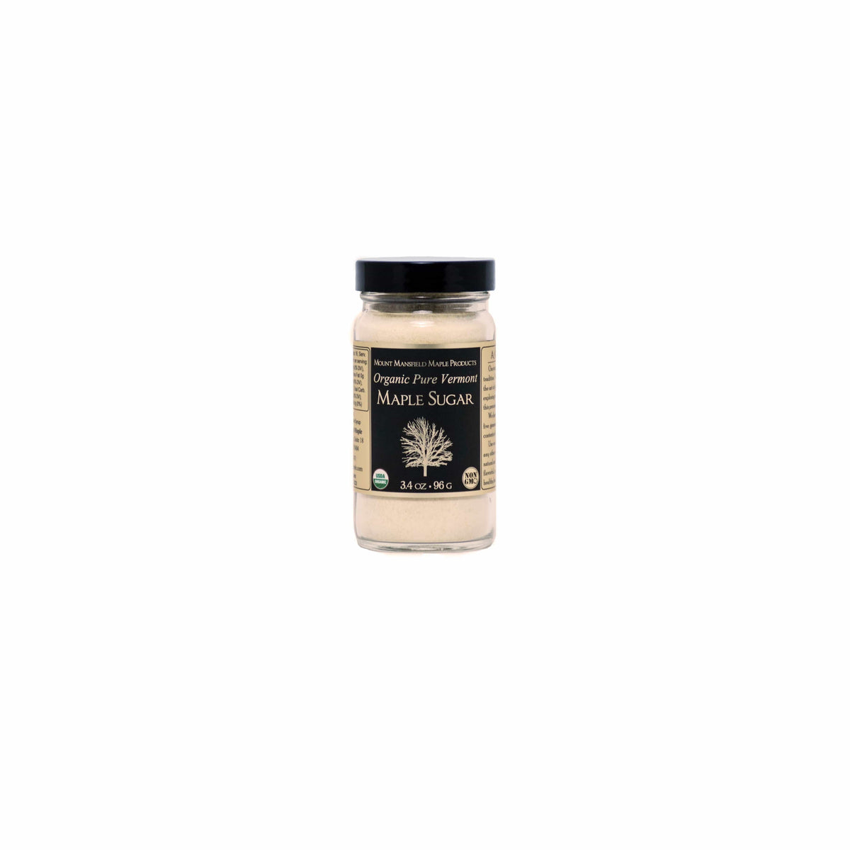 Mount Mansfield Maple Products Organic Pure Vermont Granulated Maple Sugar