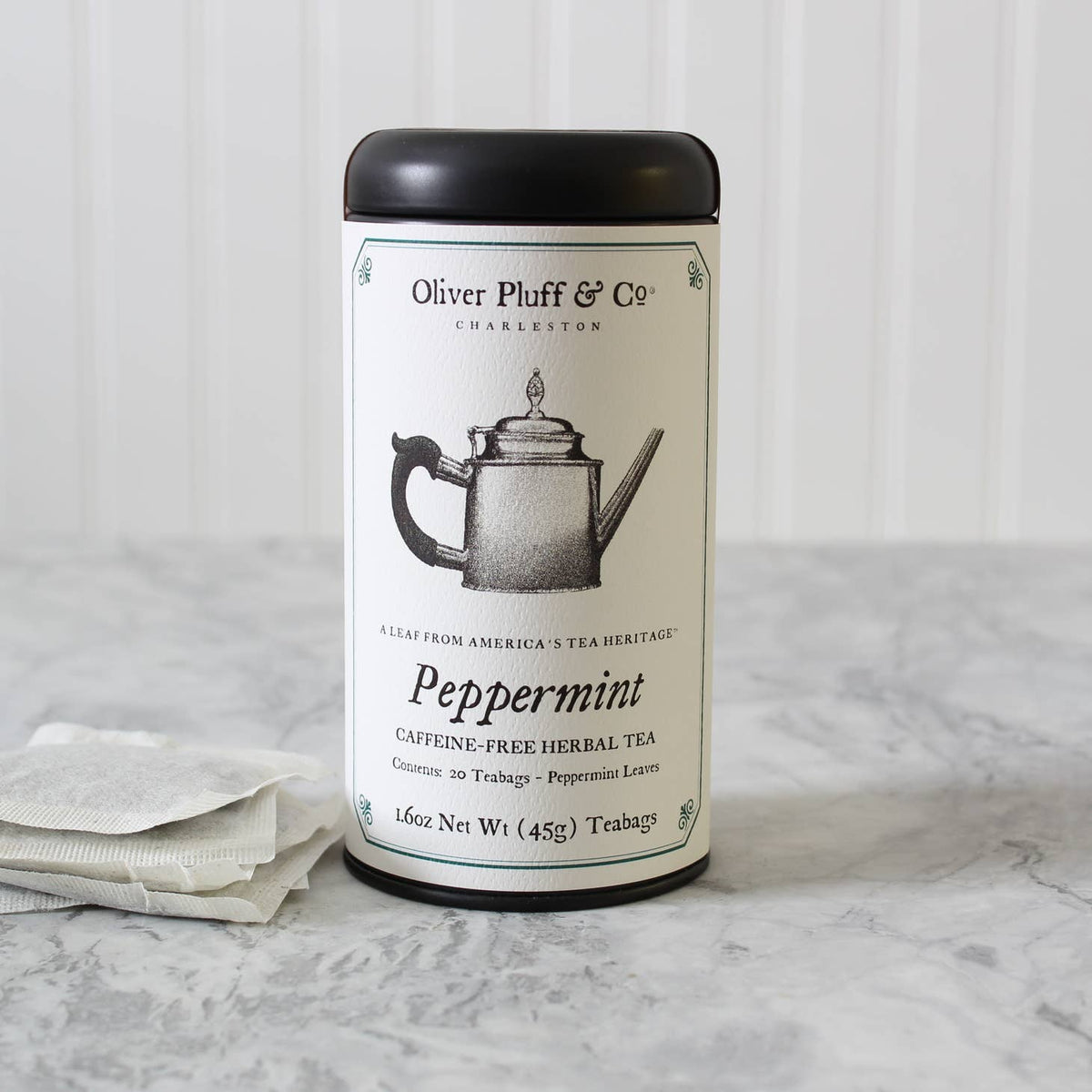 Oliver Pluff &amp; Co Peppermint Signature Tea Tin