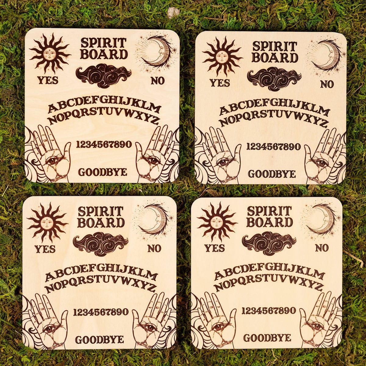 Phoenix Revolution Press Spirit Board Wood Coasters