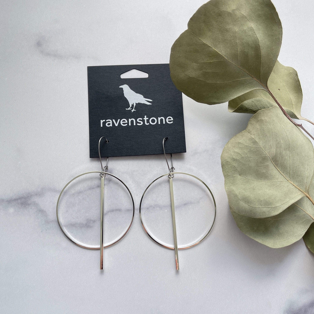 Ravenstone The Silver Imagination Earrings