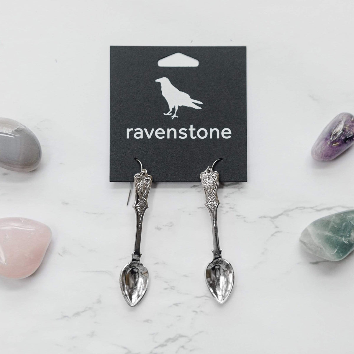ravenstone The Silver Spoon Earrings