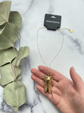 Ravenstone The Golden Cicada Necklace