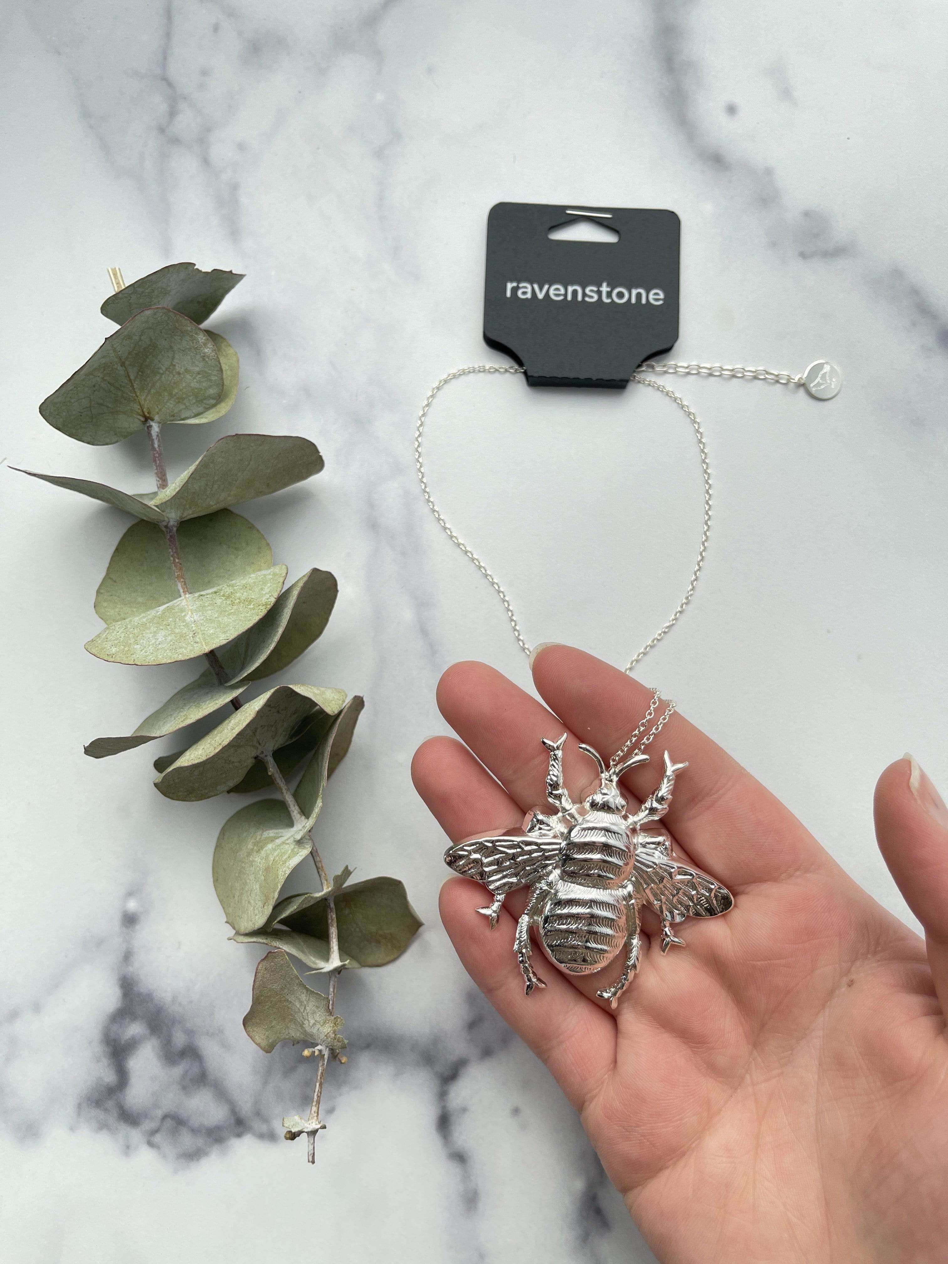 Sterling Silver Bee Necklace – With Love Jewellery UK