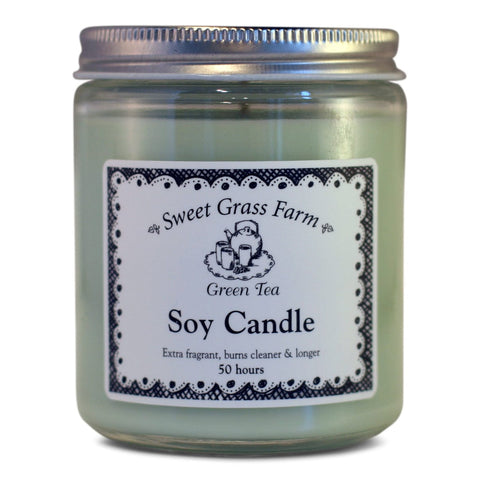Sweet Grass Farm Green Tea Soy Candle