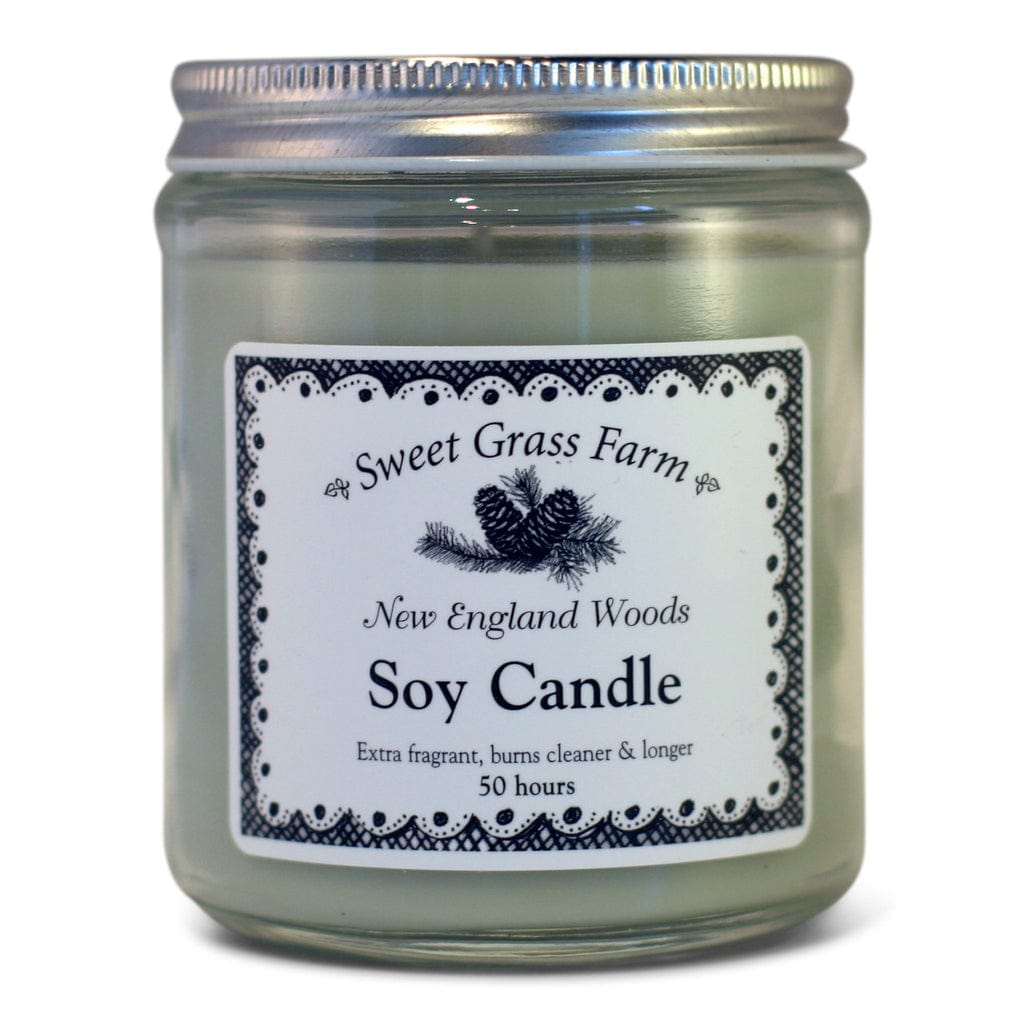 Sweet Grass Farm New England Woods Soy Candle